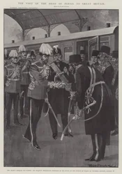 The Visit of the Shah of Persia to Great Britain, the Shah